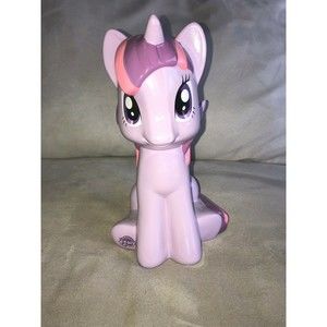 My Little Pony Bank TWILIGHT Sparkle 9" Ceramic Bank Figurine FAB 2014 Hasbro